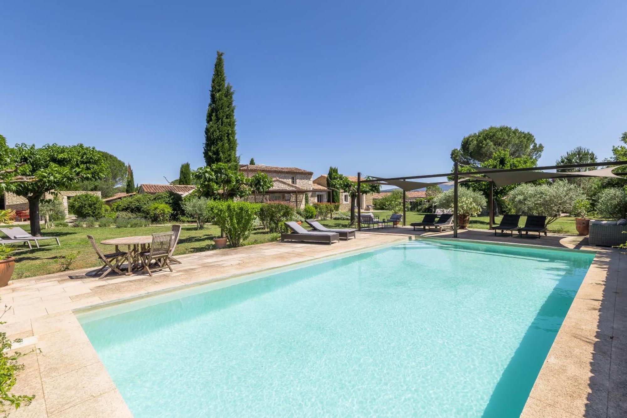 Mas Oréa côté piscine Gordes Esterno foto